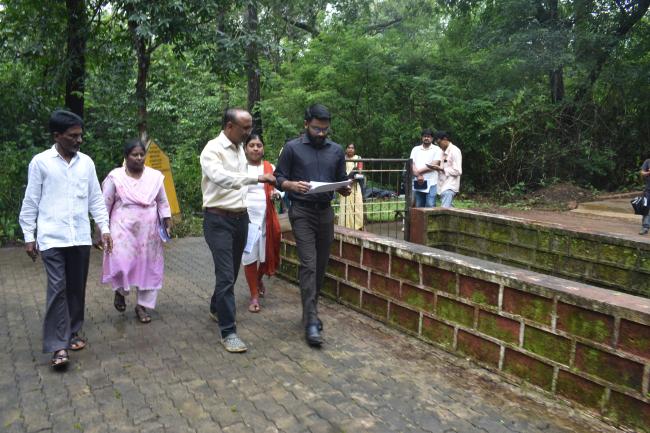 ಸಿಇಓ ರವರಿಂದ ವಿವಿಧ ಕಾಮಗಾರಿಗಳ ಪರೀಶೀಲನೆ 