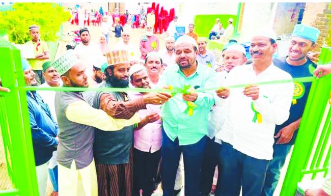 ಪಟೇಲ್‌ರಿಂದ ಅರಬ್ಬಿ ಶಾಲೆಯ ನೂತನ ಕಟ್ಟಡ ಉದ್ಘಾಟನೆ  