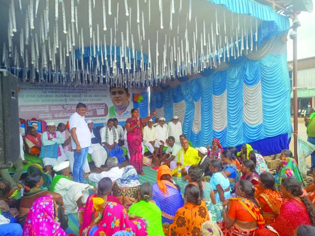 15ನೇ ದಿನದತ್ತ ಬಗರ್‌ಹುಕುಂ ರೈತರ ಅಹೋರಾತ್ರಿ ಧರಣಿ: ದಯಾಮರಣಕ್ಕೆ ಮನವಿ ಸಲ್ಲಿಸಲು ರೈತರ ನಿರ್ಧಾರ 