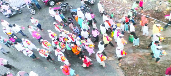 ಶ್ರದ್ಧಾ ಭಕ್ತಿಯ ಗಣೇಶ ವಿಸರ್ಜನೆ ಕಾರ್ಯಕ್ರಮ  