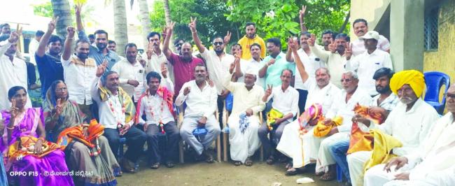 ಅಧ್ಯಕ್ಷರಾಗಿ ಮಡಿವಾಳಪ್ಪ ಉಪಾಧ್ಯಕ್ಷರಾಗಿ ಶಂಕ್ರಪ್ಪ ಅವಿರೋಧ ಆಯ್ಕೆ  