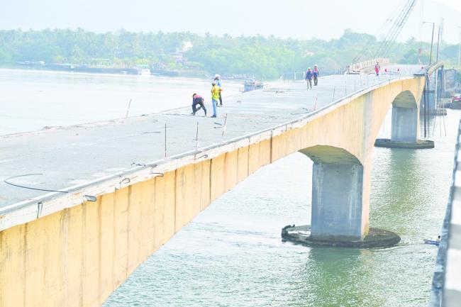 ಕಾಳಿ ನದಿಗೆ ಕಾರವಾರ ಬಳಿ  ಉಕ್ಕಿನ ಕಮಾನಿನ ಸೇತುವೆ : ಎನ್ ಎಚ್ ಎ ಐ ನಿರ್ಧಾರ   