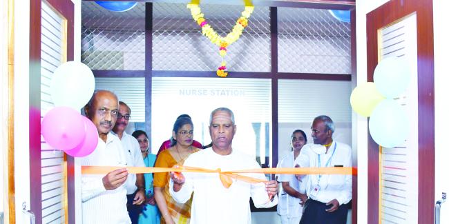 ನವೀಕರಣಗೊಳಿಸಲಾದ ಅತ್ಯಾಧುನಿಕ ವಾರ್ಡುಗಳ ಉದ್ಘಾಟನೆ 