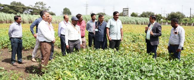ವಾಲ್ಮಿ ಸಂಸ್ಥೆಗೆ ಶ್ರೀ ಕೆ. ಜೈಪ್ರಕಾಶ, ಉಪ ಮುಖ್ಯಮಂತ್ರಿಗಳ ತಾಂತ್ರಿಕ ಸಲಹೆಗಾರರು ಭೇಟಿ  