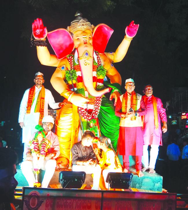 ಜಮಖಂಡಿ ರಾಜಾ ಗಣೇಶನ ಮೂರ್ತಿ ವಿಸರ್ಜನೆ 
