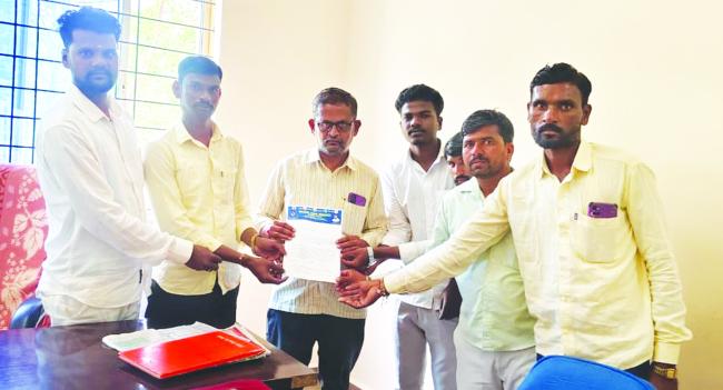 ಸಮುದಾಯ ಭವನ ನಿರ್ಮಾಣಕ್ಕೆ ಜಾಗ ಕಾಯ್ದಿರಿಸಲು ಮನವಿ  