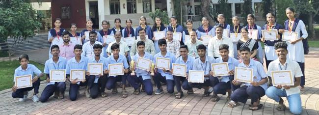 39 ಕ್ರೀಡಾ ಪಟುಗಳು ಜಿಲ್ಲಾ, ರಾಜ್ಯ ಮಟ್ಟಕ್ಕೆ ಆಯ್ಕೆ  