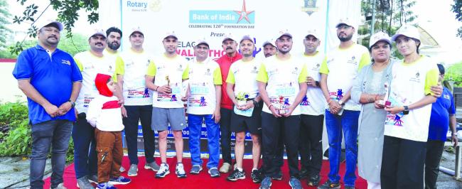 ವಾಕ್‌ಥಾನ್ ಜನರಲ್ಲಿ ಆರೋಗ್ಯ ಜಾಗೃತಿ ಮೂಡಿಸುತ್ತಿದೆ: ತಾರಿಣಿ ಚರಣ ಸಾಹು 