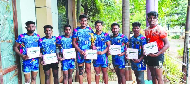 ಹೂವಿನ ಹಡಗಲಿ ಕಬಡ್ಡಿ ವಿಭಾಗ ಮಟ್ಟಕ್ಕೆ 