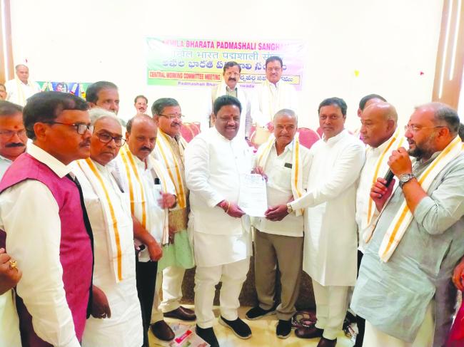 ಪದ್ಮಶಾಲಿ ಸಂಘದ ನೂತನ ಕಾರ್ಯದರ್ಶಿಯಾಗಿ  ಮಂಜುನಾಥ್ ನೇಮಕ 