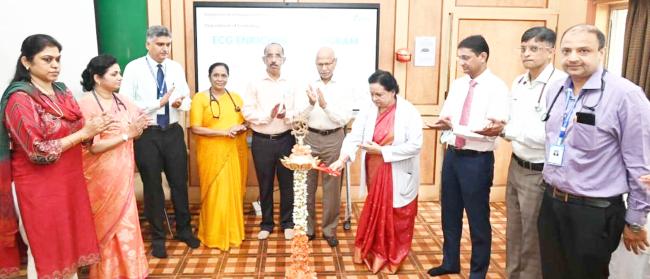 ಮೂರು ದಿನಗಳ ಕಾಲ ಇಸಿಜಿ ಕಾರಾ​‍್ಯಗಾರ ಉದ್ಘಾಟಿಸಿದ ಡಾ. ಎನ್ ಎಸ್ ಮಹಾಂತಶೆಟ್ಟಿ 