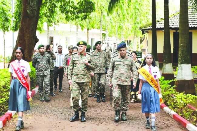 ಮರಾಠಾ ಎಲ್ಐಆರ್ಎಸ್ ಬೆಳಗಾವಿಯ ಆರ್ಮಿ ಪಬ್ಲಿಕ್ ಶಾಲೆಯಲ್ಲಿ ಎನ್‌ಸಿಸಿ ಘಟಕದ ಉದ್ಘಾಟನೆ