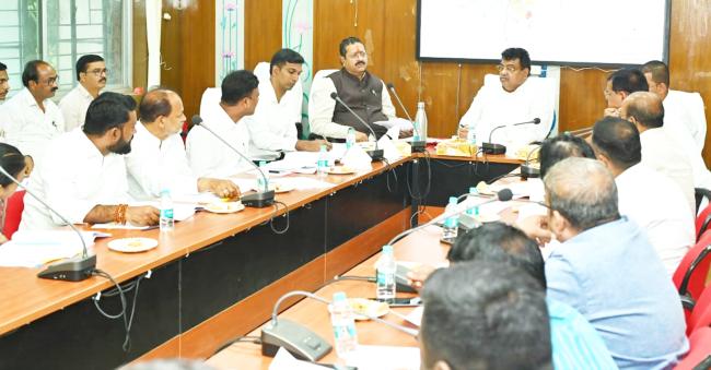 ನಗರದಲ್ಲಿ ಪ್ರವಾಹ ಪರಿಸ್ಥಿತಿ ಎದುರಾಗದಂತೆ ಶಾಶ್ವತ ಪರಿಹಾರ ಕಾಮಗಾರಿ ಕೈಗೊಳ್ಳಿ: ಸಚಿವ ಎಂ.ಬಿ.ಪಾಟೀಲ  