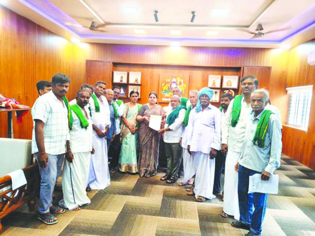 2ನೇ ಬೆಳೆಗೆ ವಿಜಯನಗರ ಕಾಲುವೆಗಳಿಗೆ ನೀರು ಹರಿಸಲು ಮನವಿ 