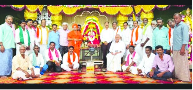 ಚೌಡೇಶ್ವರಿ ದೇವಿ ಮೂರ್ತಿ ಪ್ರತಿಷ್ಠಾಪನೆ 