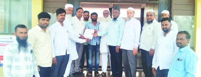 ಸ್ಮಶಾನ ಅಭಿವೃದ್ಧಿಗೆ ಅನುದಾನ ನೀಡಲು ಪ.ಪಂಗೆ ಮನವಿ  