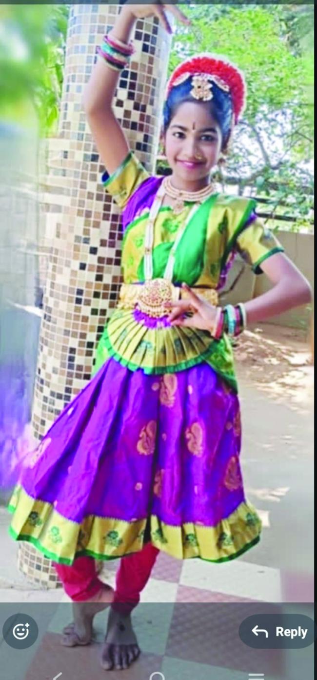 ಭರತನಾಟ್ಯ ಜೂನಿಯರ್ ಪರೀಕ್ಷೆಯಲ್ಲಿ ಪ್ರಕೃತಿ ತೇರ್ಗಡೆ 