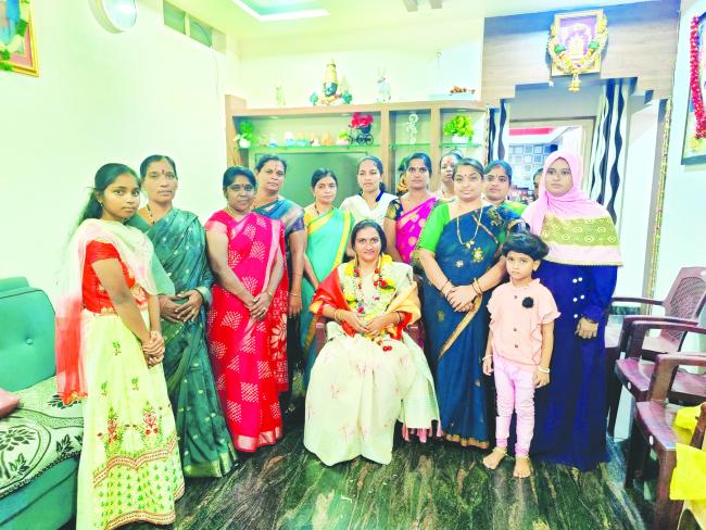 ಕಾಂಗ್ರೆಸ್ ಪಕ್ಷದ ಮಹಿಳಾ ಸಂಘಟನೆ ಬೆಳೆಸಲು ಶ್ರಮಿಸುವೆ: ವಿಶಾಲಾಕ್ಷಿ ವೀರೇಶ್ ತಾವರಗೇರಿ 