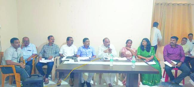 ಬೆಳೆ ನಷ್ಟ ಸರ್ವೆ ಶೀಘ್ರ ಪೂರ್ಣಗೊಳಿಸಲು ಶಾಸಕ ರಾಜುಗೌಡ ಸೂಚನೆ