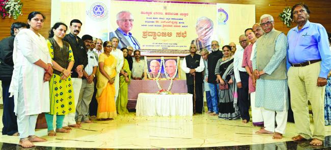 ಡಾ. ಭೈರ​ಪ್ಪ ಅವರೊಬ್ಬ ಅಸಾಮಾನ್ಯ ಭಾರತೀಯ ಸಂಸ್ಕೃತಿಯ ಚಿಂತಕ:  ಜಿ.ಸಿ.ತಲ್ಲೂರ 