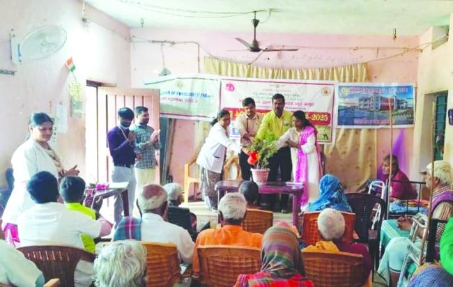 ಸುರಭಿ ವೃದ್ಧಾಶ್ರಮದಲ್ಲಿ ಹಿರಿಯ ನಾಗರಿಕರ ದಿನಾಚರಣೆ 