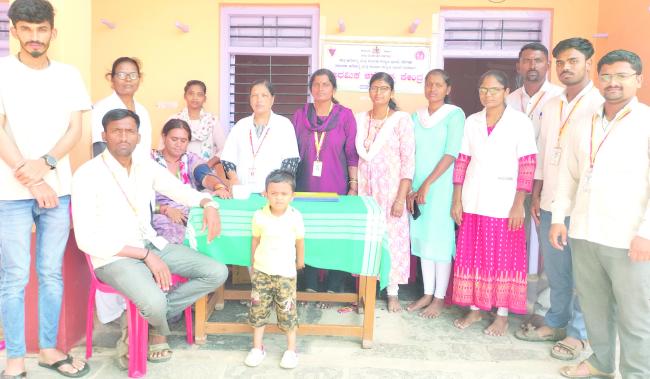 ಜಾತ್ರೆಯಲ್ಲಿ ಭಕ್ತಾಧಿಗಳಿಗೆ ಉಚಿತ ಆರೋಗ್ಯ ತಪಾಸಣೆ 