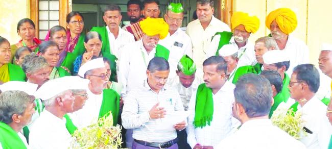 ಬೆಳೆ ನಷ್ಟ, ವಿಮೆ ಪರಿಹಾರ ಬಿಡುಗಡೆಗೆ ಸಗರ ಆಗ್ರಹ 