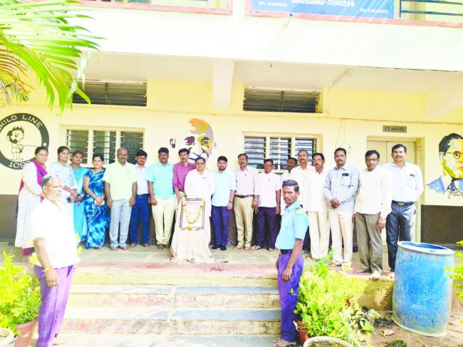 ಮಹರ್ಷಿ ವಾಲ್ಮೀಕಿಯವರ ಭಾವ ಚಿತ್ರಕ್ಕೆ ಎಚ್‌.ಎಸ್‌. ಪಾಟೀಲರಿಂದ ಪೂಜೆ  