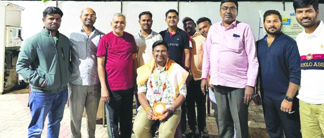 ಹಿತೇಶ್ ಕುಮಾರ್ ಬಿ ಸಿ ರಾಯಲ್ ಜೆಸಿಐ ನೂತನ ಅಧ್ಯಕ್ಷ 