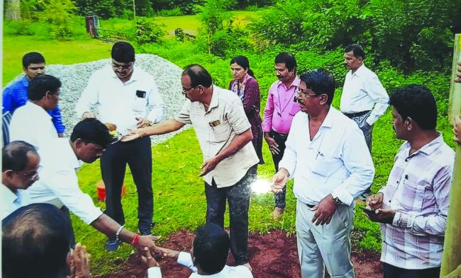  ಶಿಲಾನ್ಯಾಸ ಕಾರ್ಯಕ್ರಮ 