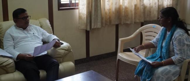 ಕಟ್ಟಡ ಕಾಮಗಾರಿ ನಿಗದಿತ ಕಾಲಮಿತಿಯಲ್ಲಿ ಪೂರ್ಣಗೊಳಿಸುವಂತೆ ಮಾನೆ ಸೂಚನೆ 