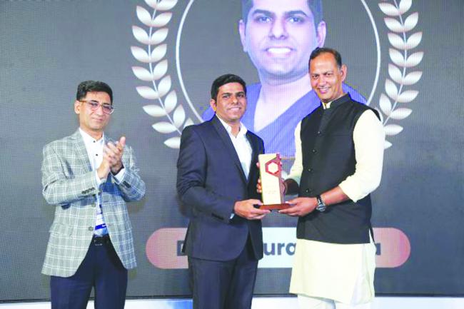 ಡಾ. ಸಾಯಿ ಸೂರಜ ಕೋಟೇರ ಅವರಿಗೆ ಖವರ್ಷದ ಉದಯೋನ್ಮುಖ ಸಿಟಿವಿಸ್ ಸರ್ಜನ್ ಗರಿ