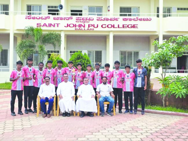 ಸೆಂಟ್ ಜಾನ್ ಕಾಲೇಜಿನ ಕ್ರೀಡಾಪಟುಗಳು ರಾಜ್ಯಮಟ್ಟಕ್ಕೆ ಆಯ್ಕೆ