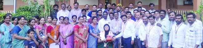  ಧಾರವಾಡ ಪ್ರಾದೇಶಿಕ ಕಚೇರಿಯ ಜಂಟಿ ನಿರ್ದೇಶಕಿ ಪ್ರೊ.ಕರೀಮುನ್ನೀಸಾ ಸೈಯದ್ ಭೇಟಿ