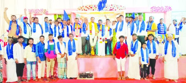 ಕನಕಗಿರಿಯಲ್ಲಿ ಕರ್ನಾಟಕ ದಲಿತ ಸಂಘರ್ಷ ಸಮಿತಿ ಪ್ರೊ.ಬಿ,ಕೃಷ್ಣಪ್ಪ ಬಣ ವತಿಯಿಂದ ತಾಲೂಕು ಪದಾಧಿಕಾರಿಗಳ ಆಯ್ಕೆ 