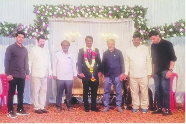 ವಿವಾಹ ಕಾರ್ಯಕ್ರಮದಲ್ಲಿ ಗಣ್ಯರು ಭಾಗಿ 