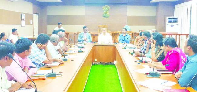  ಜಿಲ್ಲಾ ಮಟ್ಟದ ಕಾರ್ಯಕಾರಿ ಹಾಗೂ ಜಿಲ್ಲಾ ಟಾಸ್ಕ್‌ ಫೋರ್ಸ್‌ ಸಮಿತಿ ಸಭೆ 