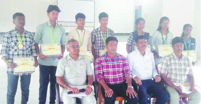  ಎಂ ಎಂ ಪಾಟೀಲ್ ಕಾಲೇಜು ವಿದ್ಯಾರ್ಥಿಗಳು ರಾಜ್ಯ ಮಟ್ಟಕ್ಕೆ  