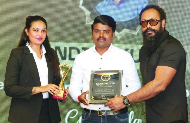  ನಂದೀಶಗೆ ಫೋಟೋಗ್ರಾಫಿ ಕ್ಷೇತ್ರದ ಸಾಧಕ ಪ್ರಶಸ್ತಿ  