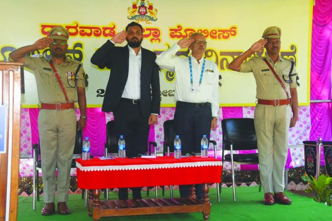 ಸಮಾಜದಲ್ಲಿ ಶಾಂತಿ, ಸುವ್ಯವಸ್ಥೆ ಕಾಪಾಡುವ ಪೊಲೀಸರನ್ನು ಸ್ಮರಿಸುವುದು ನಮ್ಮ ಕರ್ತವ್ಯ: ಸಿಇಓ  