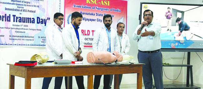 ಪೊಲೀಸ್ ಸಿಬ್ಬಂದಿಗಾಗಿ ತರಬೇತಿ ಶಿಬಿರ ಆಯೋಜಿಸಿರುವುದು ಶ್ಲಾಘನೀಯ: ಹತ್ತಿ  