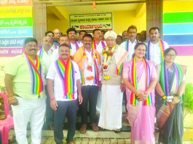 ಟಿಎಪಿಸಿಎಂಎಸ್ ಗೆ ಅಧ್ಯಕ್ಷರಾಗಿ ನಾಗಭೂಷಣ,ಉಪಾಧ್ಯಕ್ಷರ ಚಂದ್ರನಾಯ್ಕ