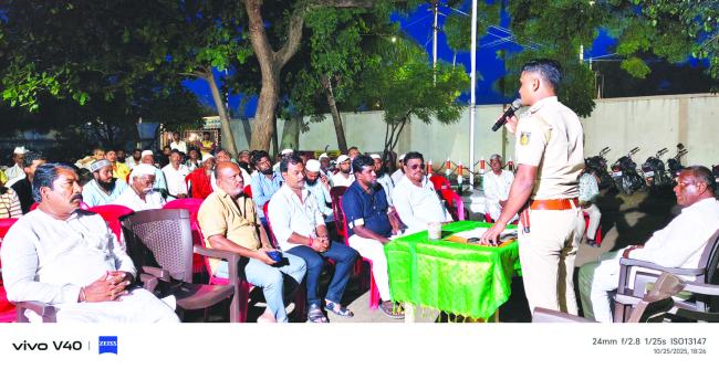 ಗಾಲಿಸಾಬ್ ಜಾತ್ರಾ ನಿಮಿತ್ಯವಾಗಿ ಶಾಂತಿ ಸಭೆ