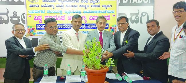 ಮಾನಸಿಕ ಆರೋಗ್ಯದ ಬಗ್ಗೆ ನಿರ್ಲಕ್ಷ್ಯ ಬೇಡ: ಅಮೋಲ್ ಜೆ ಹೀರೆಕುಡಿ ಸಲಹೆ 