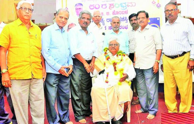 ಖ್ಯಾತ ಗ್ರಂಥಪಾಲಕ, ಸ್ನೇಹಜೀವಿ ಜಿ.ಬಿ.ಹೊಂಬಳ ಲಿಂಗೈಕ್ಯ  