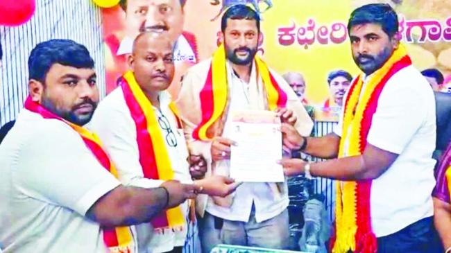 ಕರವೇ ಪ್ರವೀಣ್ ಶೆಟ್ಟಿ ಬಣ ತೊರೆದು ಶಿವರಾಮೇಗೌಡ ಬಣಕ್ಕೆ ಸೇರೆ​‍್ಡ 