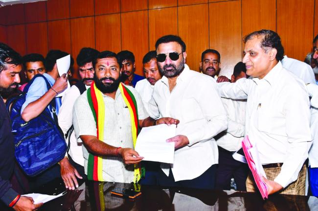 ಕನ್ನಡ ಜಾಗೃತಿ ಸಮಿತಿ ನೇಮಕವನ್ನು ಯಥಾಪ್ರಕಾರ ಮುಂದುವರಿಸಲು ಸಚಿವ ಲಾಡ್ ಗೆ ಮನವಿ