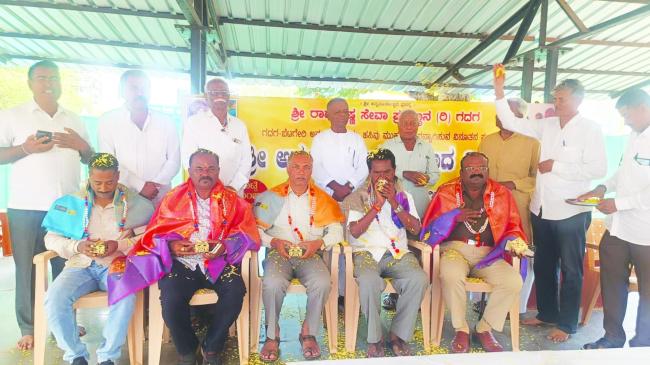 ಹಸಿದವರಿಗೆ ಅನ್ನ ನೀಡುವುದು ಪುಣ್ಯದ ಕೆಲಸ : ಗುಡಿಮನಿ	