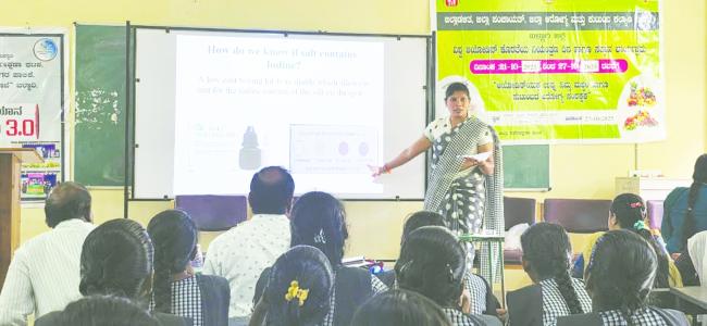 ಅಯೋಡಿನ್‌ಯುಕ್ತ ಉಪ್ಪನ್ನೇ ಬಳಸಿರಿ, ಅಯೋಡಿನ್ ಕೊರತೆಯ ನ್ಯೂನ್ಯತೆ ತಡೆಗಟ್ಟಿರಿ 