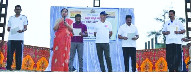 ಏಕತಾ ಓಟಕ್ಕೆ ಚಾಲನೆ  